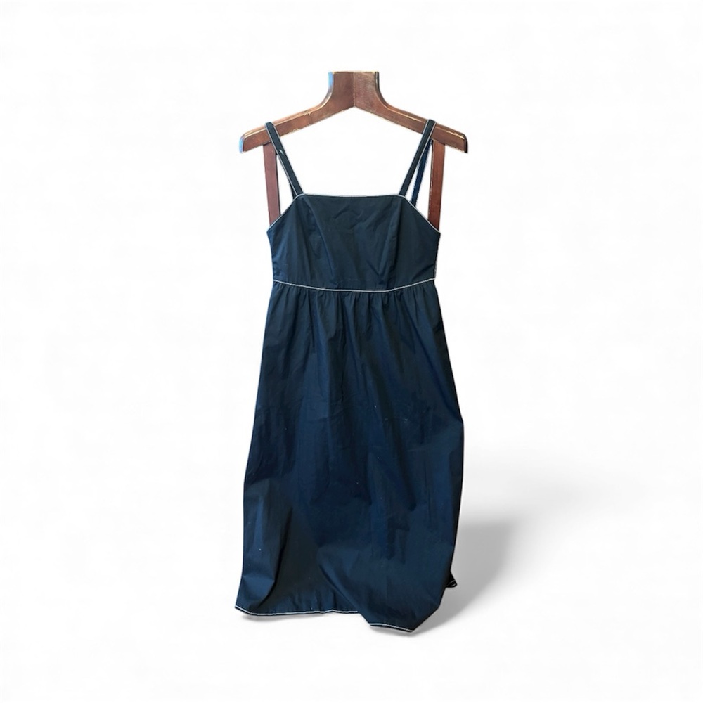 Elegant Black cotton open back brand new Zara  Sleeveless Dress size S